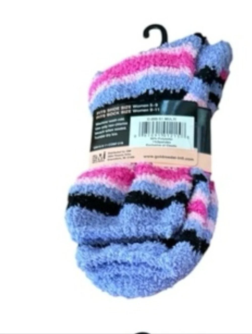 g Comfy Women's Fuzzy Striped Socks Choose 1